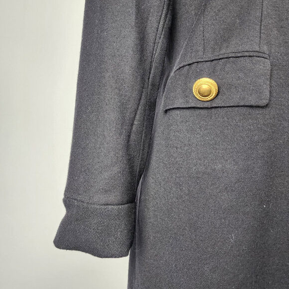 Vintage Friction Wool Button Up Light Jacket Blazer Size S/M - Picture 3 of 12